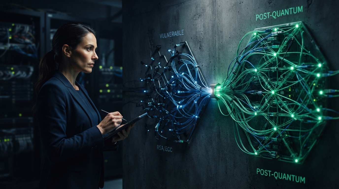 Editorial illustration for A Leader’s Framework for Post-Quantum Cryptography Migration