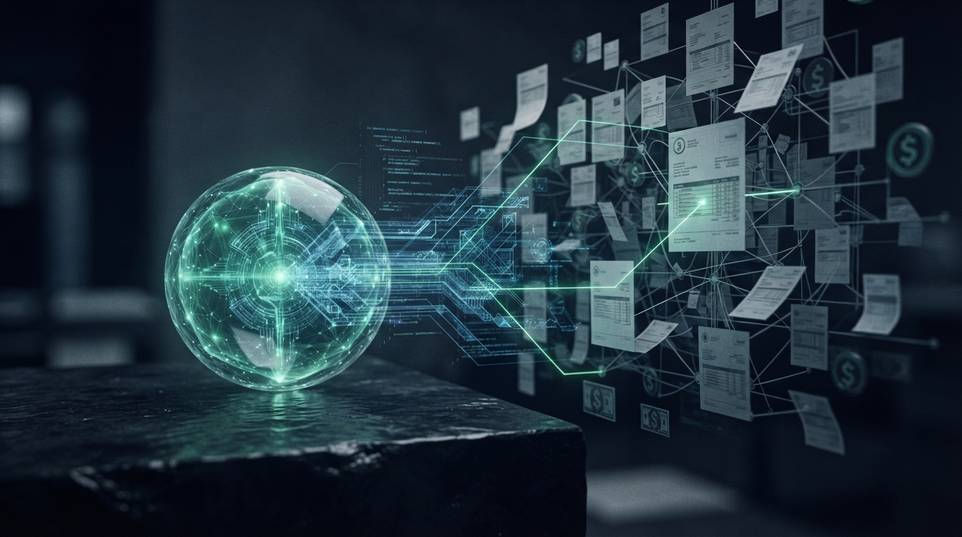 Editorial illustration for Agentic AI in Accounts Receivable: How Software Now Resolves Inquiries, Not Just Routes Them