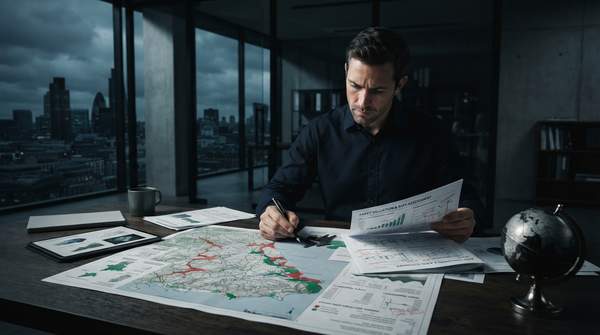 Editorial illustration for Assessing Physical Climate Risks: Methodologies for Long-Term Asset Valuation